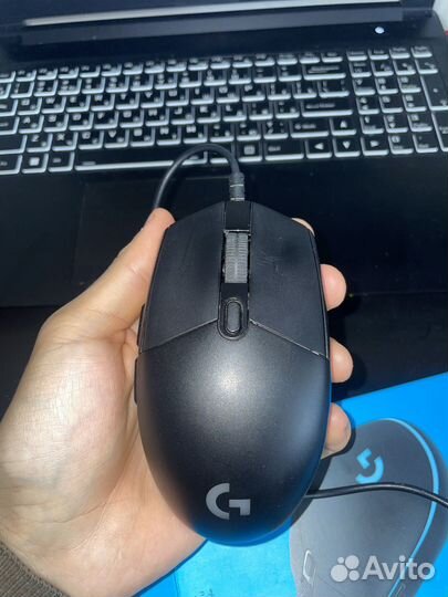 Компьютерная мышь logitech g102 черная