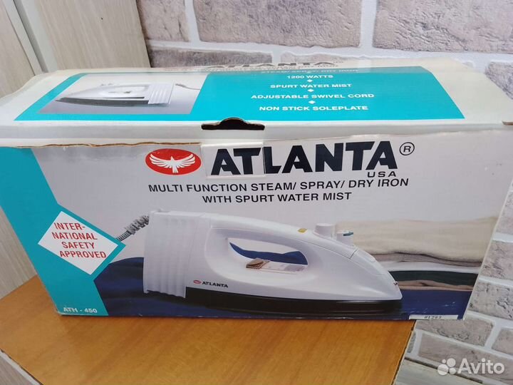 Утюг atlanta-450 новый