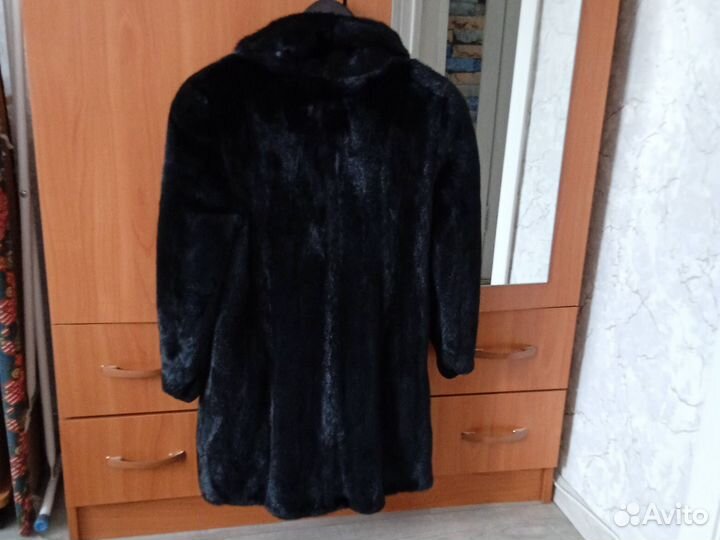 Шуба норковая 42 44 бу
