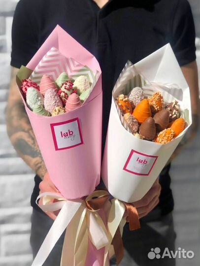 Букеты из клубники в шоколаде с доставкой