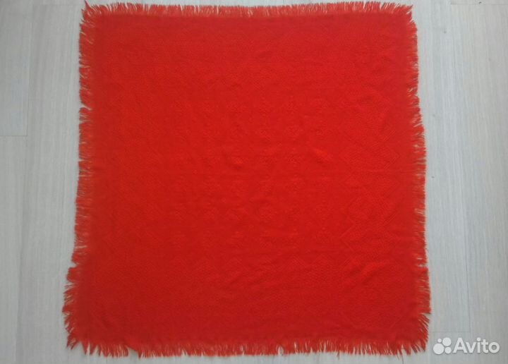 Платок шерстяной винтаж СССР (новый)