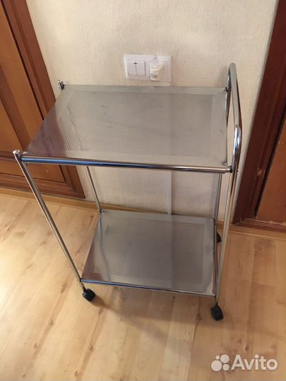Бытовая тележка из нержавейки
