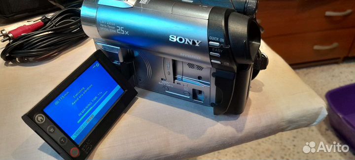 Видеокамера sony handycam drc-dvd710e