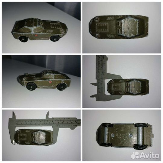 Оловянные солдатики машинки