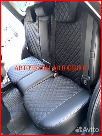 Чехлы Автопилот Mazda CX-5 2 из экокожи чёрные