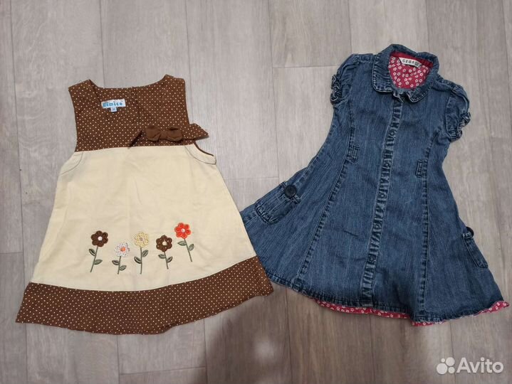 Одежда пакетом для девочки 1.5-3 года