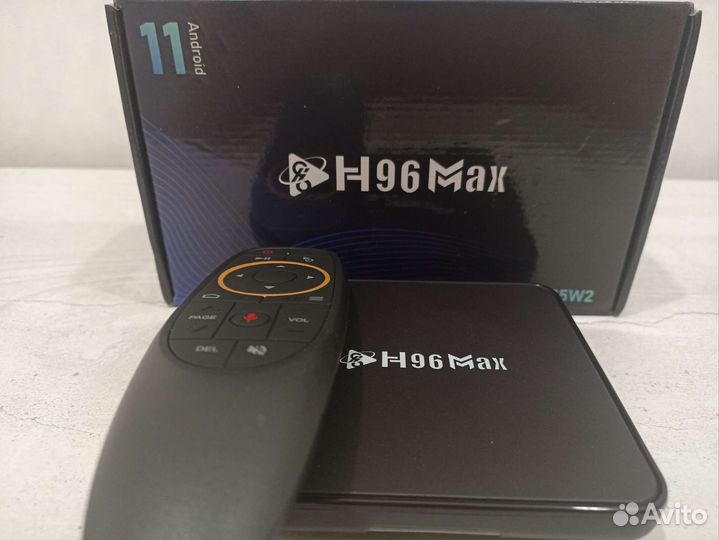 H96max 4/32 гб, с голосовым пультом