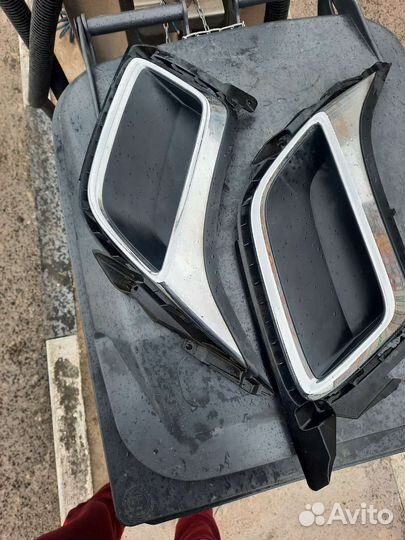 Накладка заднего бампера Volkswagen Tiguan 2