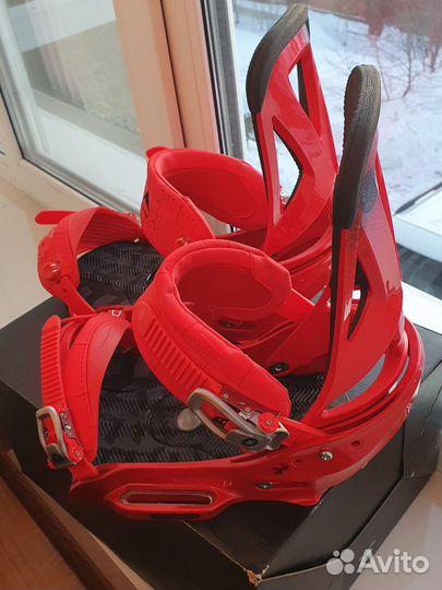 Крепления для сноуборда burton mission est