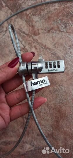 Трос безопасности для ноутбука