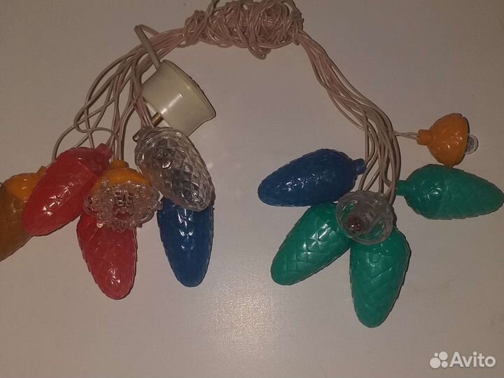 Елочная гирлянда СССР