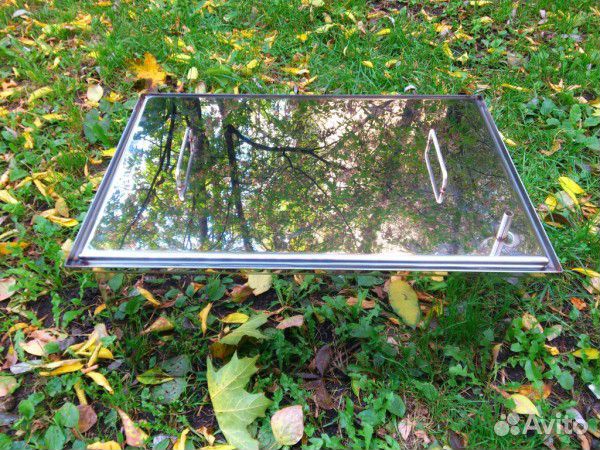 Очень большая коптильня из нержавейки 600х400х300