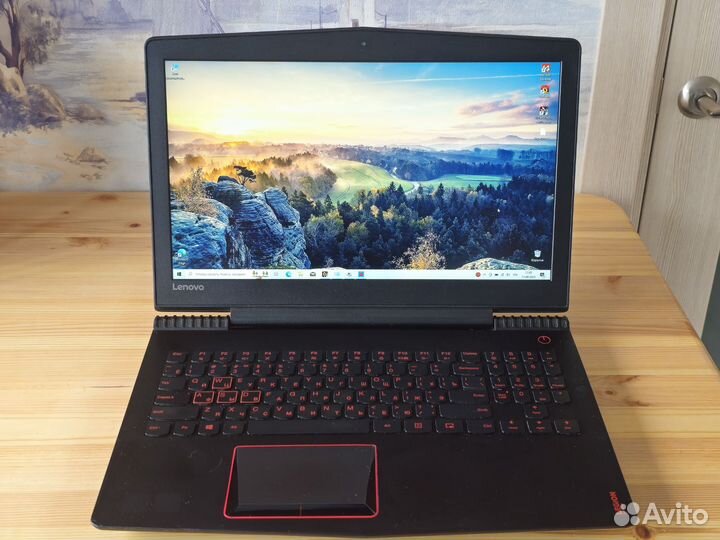 Игровой ноутбук Lenovo, GTX 1050, i5-7300HQ, 6GB