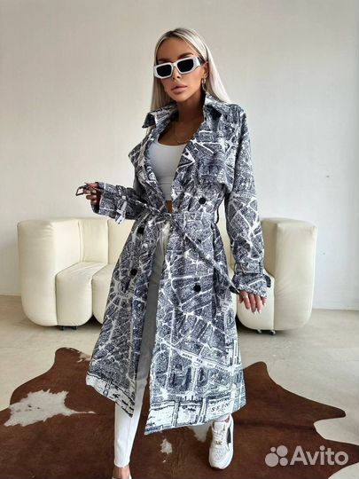 Стильный хлопковый тренч Dior (новая коллекция)