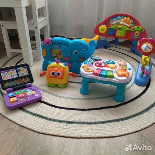 Большой пакет развивающих музыкальных игрушек