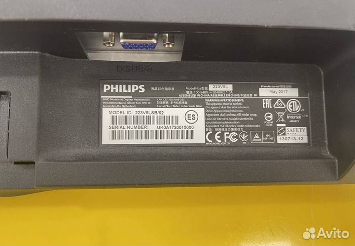 Монитор для компьютера philips