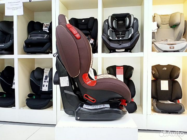 Автокресло 9-25кг изофикс Siger Кокон Сказка