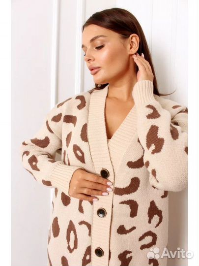 Кардиган удлиненный оверсайз 48-54р новый