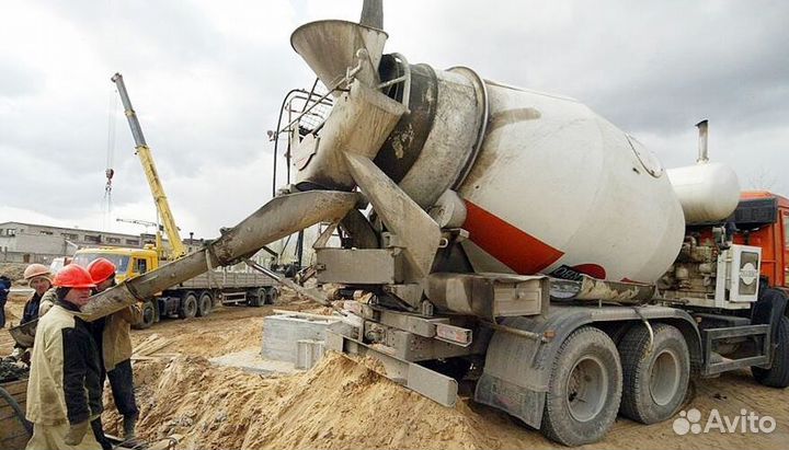 Бетон подача лентой