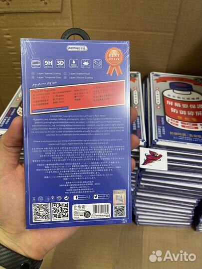 Стекло для iPhone remax