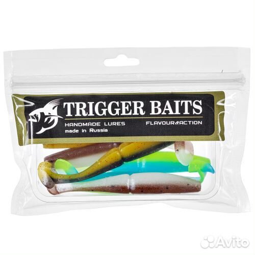 Силиконовая приманка Trigger Baits Gambler 85мм