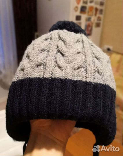 Зимняя шапка для мальчика