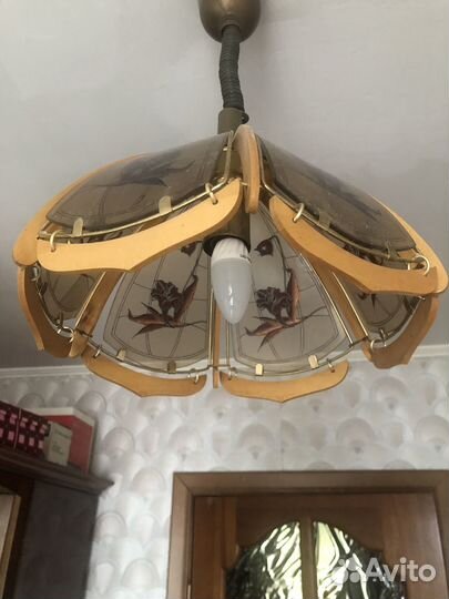 Люстра и светильник (Польша)