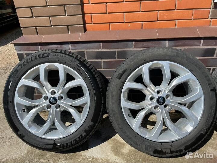 Комплект дисков land rover с резиной michelin 19