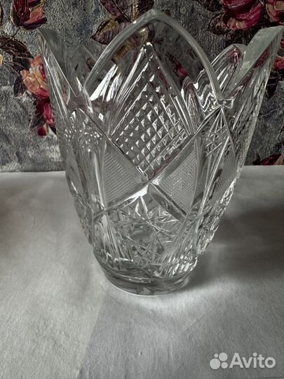 Ваза хрустальная СССР