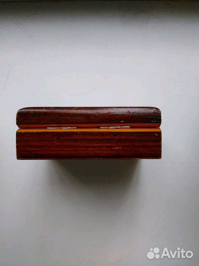 Деревянная шкатулка СССР винтаж