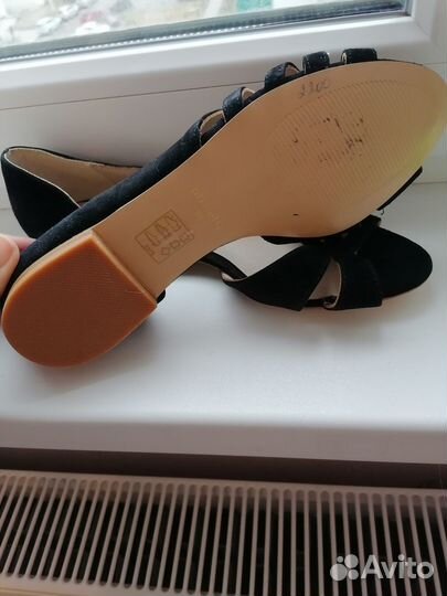 Босоножки женские 38 размер натуральная замша