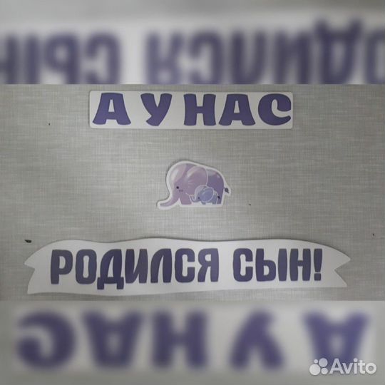 Магниты на машину на выписку