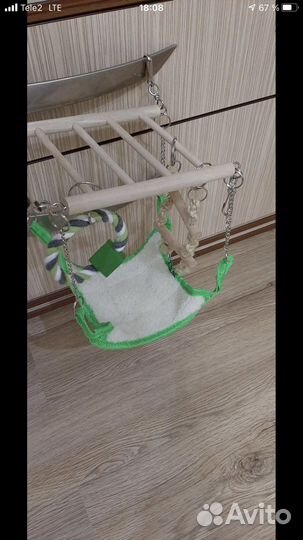 Новый лежак для грызунов