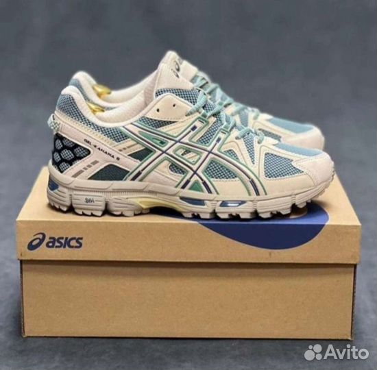 Кроссовки asics gel kahana 8 бежевый