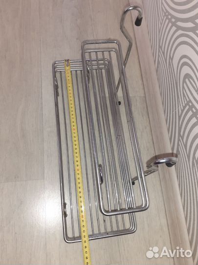 Полка для рейлинга на кухню или в ванную, б/у