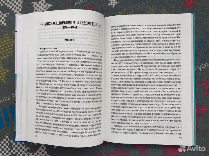 Анализы произведений русской литературы. 8 класс