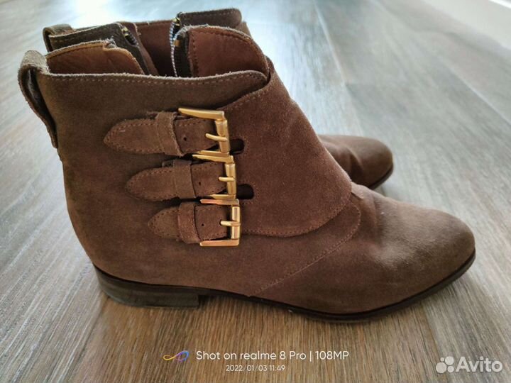 Massimo dutti ботинки женские