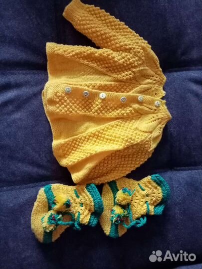 Курточка и сапожки для девочки