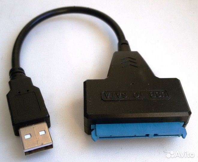 Кабель USB-sata для HDD 2.5 и 3.5
