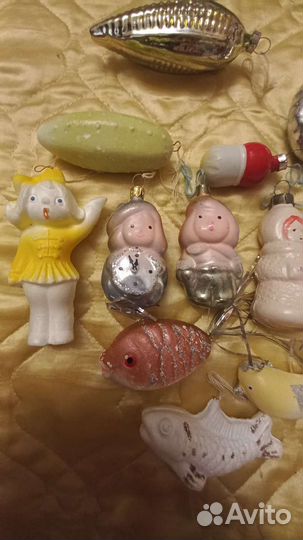 Елочные игрушки СССР