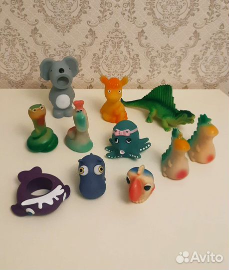Игрушки резиновые в ассортименте