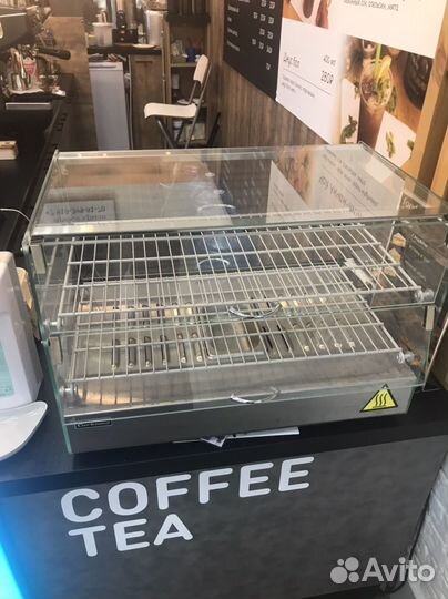 Настольная витрина с подогревом