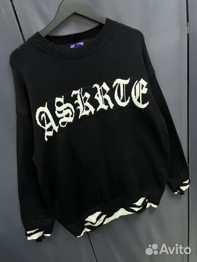 Свитер ask рваный (новинка 2024)