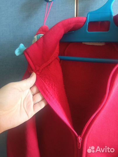 Толстовка кофта поддева для девочки 122