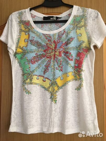 Футболка love moschino