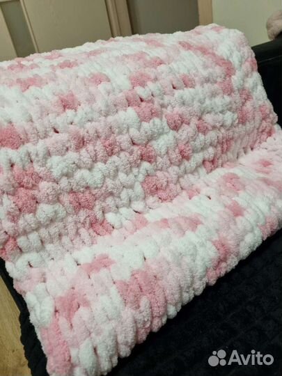 Плед детский плюшевый