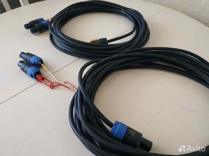 4-х жильный аккуст. Canare 4S8 BLK BiWire (Japan)