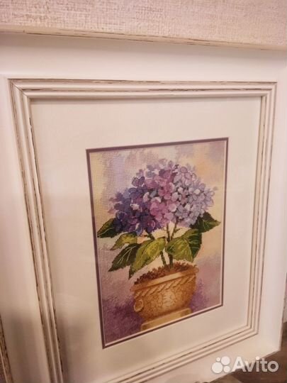 Картина вышитая крестом dimensions