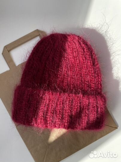 Шапка мохер