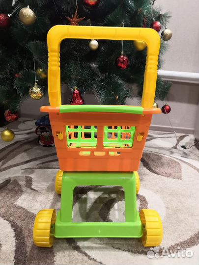 Тележка корзина детская игрушка